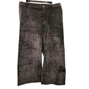 Universal Thread Baggy FLOCKED SAILOR Wide Leg Pants Teen Sz 17R